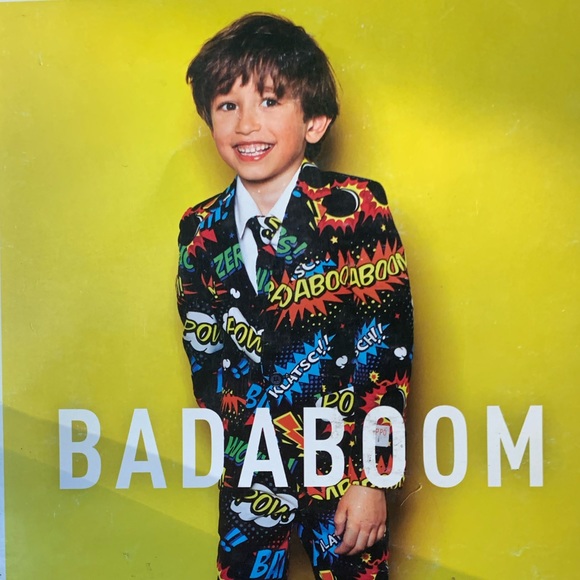 OppoSuits Other - Oppo Suits Boys Badaboom Comics Suit